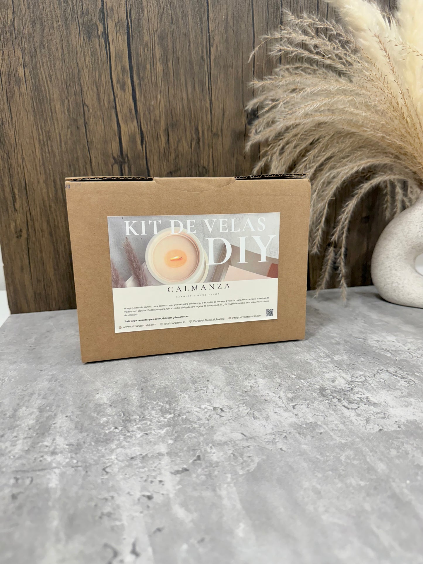 Kit de velas aromáticas DIY