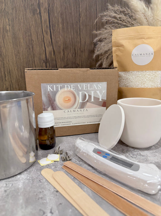 Kit de velas aromáticas DIY