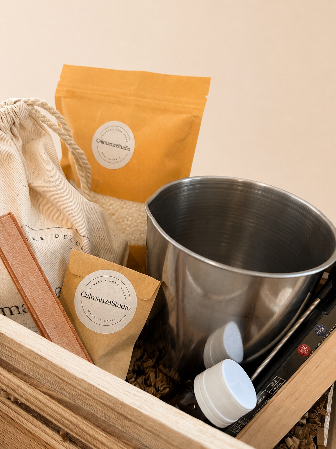 Kit de velas aromáticas DIY