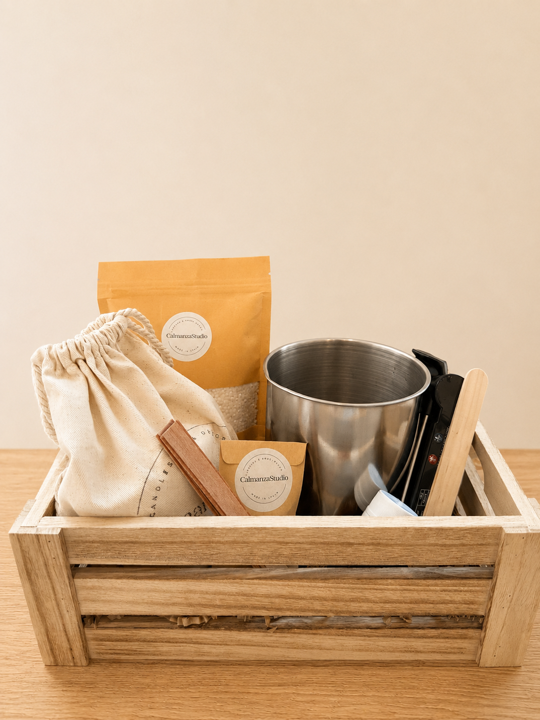 Kit de velas aromáticas DIY