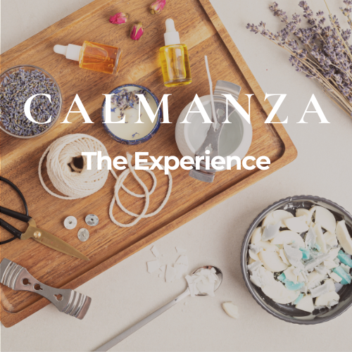 Calmanza The Experience · Taller de Velas y Bandejas